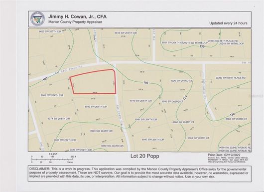 lOT 20 SW 88TH PLACE ROAD