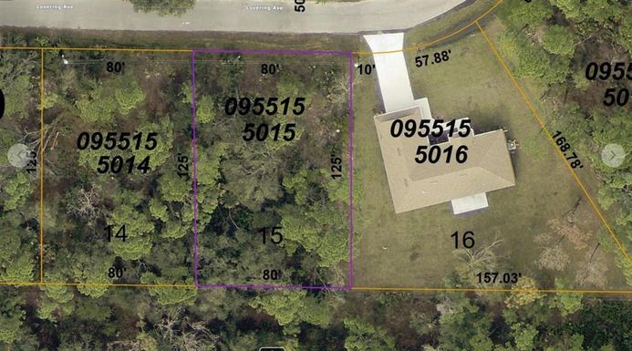 Lot 15 LOVERING AVENUE
