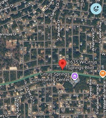 1635 W CITRUS SPRINGS BOULEVARD