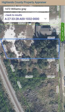 1472 WILLIAMS GRAY COURT